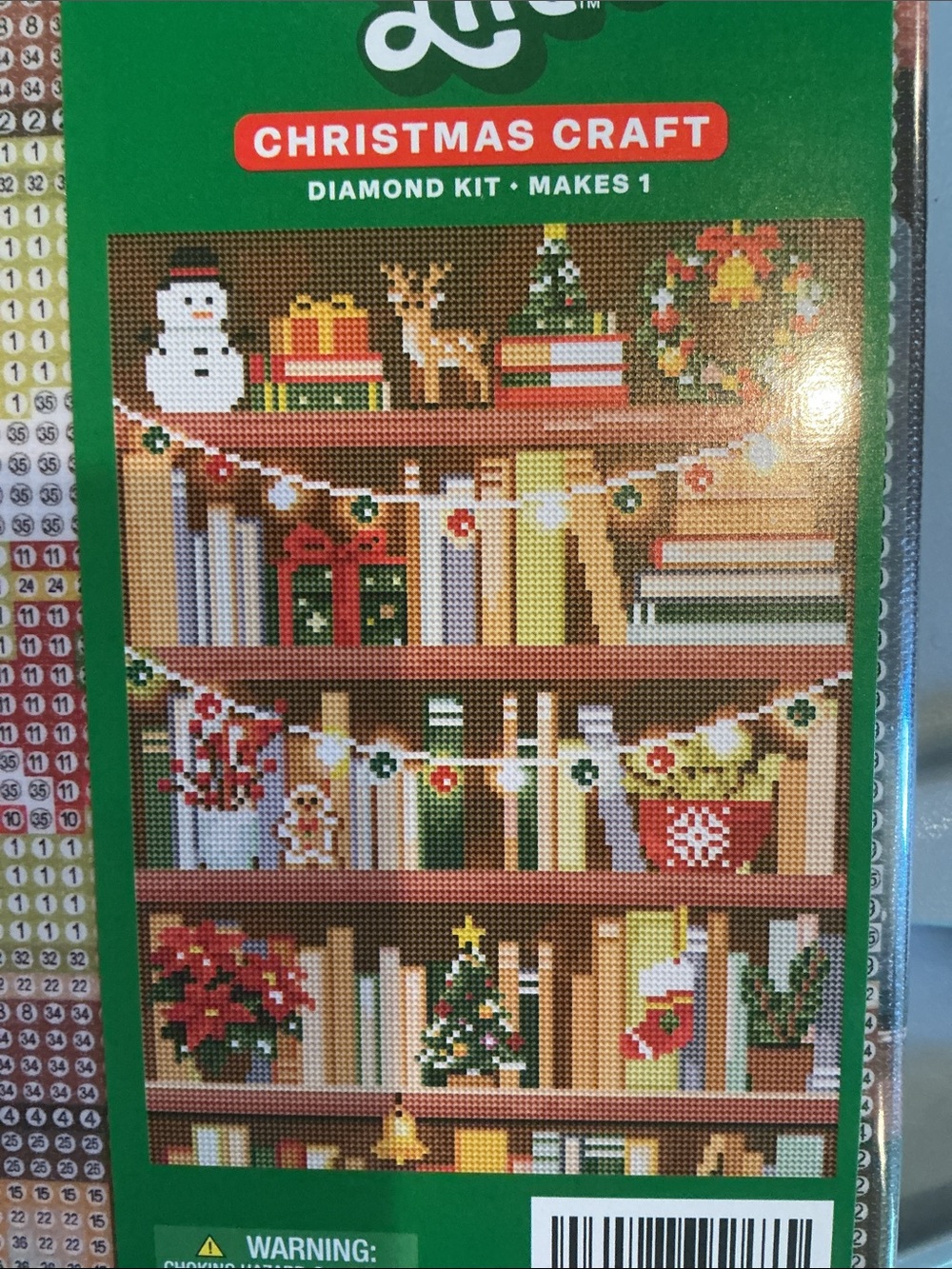 Viral Hobby Lobby Christmas Library Diamond Art Kit